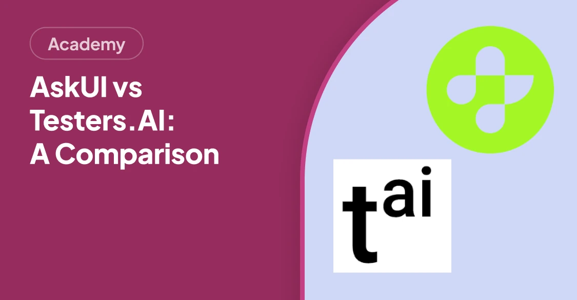 AskUI vs Testers.AI: QA Feature Comparison | AskUI Blog